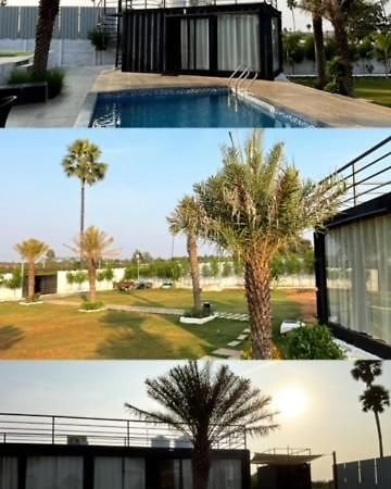 La Serene Farm Stay - Luxary 4 Bed Room Property حيدر أباد المظهر الخارجي الصورة